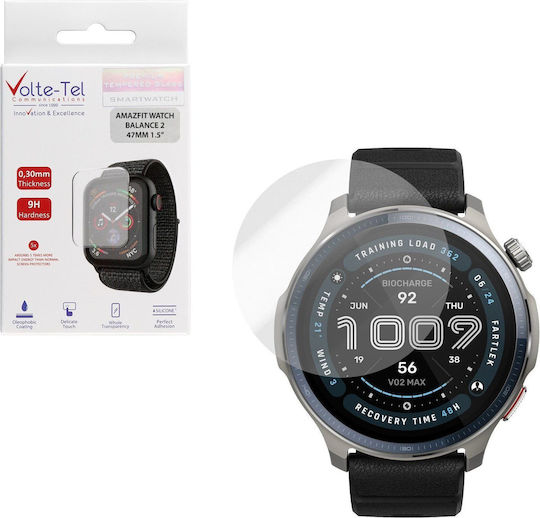 Volte-Tel Tempered Glass for Amazfit Balance 1pc