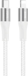 Vidvie USB-C to Lightning Cable 30W White 2m