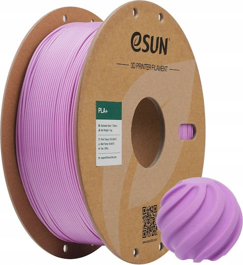 Esun PLA+ 3D Printer Filament 1.75mm 1.75mm 1kg Lilac 1kg