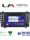 LM Digital Car Audio System for Mercedes-Benz SLK 2004 2010 Bluetooth USB Wi-Fi GPS Apple CarPlay Android Auto