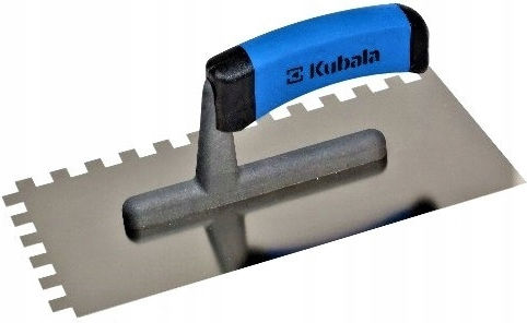 Kubala Stainless Steel Notched Trowel 130x270mm 6x6mm 0202