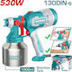 Total TT45061E Electric Paint Spray Gun 530W with 1lt Container