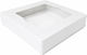 Window Lid Base Box White 750ml