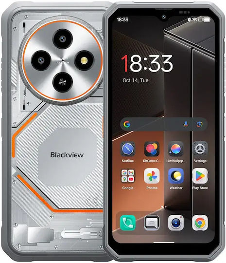 BlackView Fort 2 Dual SIM 8/256GB Rugged Smartphone Lightning White