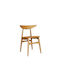 Mario Wooden Oak Kitchen Chair