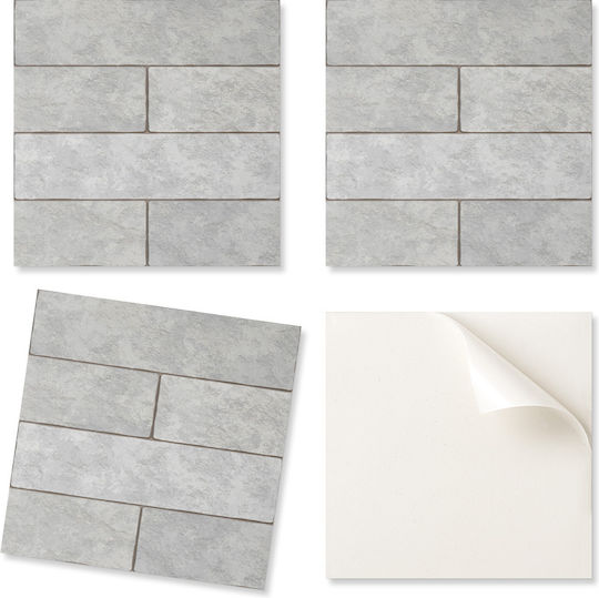 Wandsticker & Wandgemälde Vinyl Fliesen Grafiken Küche Oder Badezimmer Dreidimensionales Ziegelmuster 9x30x30 cm