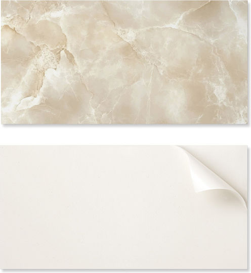 Комплект винилови плочки с печат Elegant Marble Structure 6x60x30 см