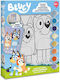 Next Bluey Set de colorat