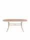 Garten- und Terrassentisch Aluminium Tango Ecru 160x90x73cm