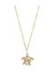 Senza Necklace From Gold Plated Silver