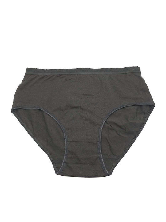 Topaki Εσώρουχο Σλιπ Plus Size Βαμβακερό Γυναικ...