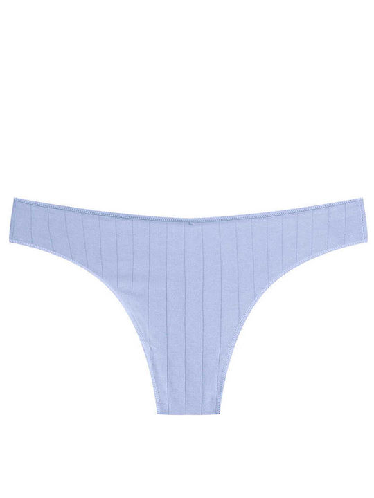 Celestino Damen-Slips Baumwolle Blau