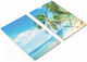Tulup Set Blue Glass Chopping Board 52x30cm 2 Pieces