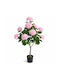 Hortensia Roz Artificială În Ghiveci 120cm 87221-1