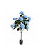 Hortensia Albastră Artificială În Ghiveci 120cm 87221-3