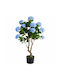 Hortensia Albastră Artificială În Ghiveci 140cm 87222-3