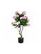 Hortensia Roz Artificială Plantă În Ghiveci 140cm 87222-2