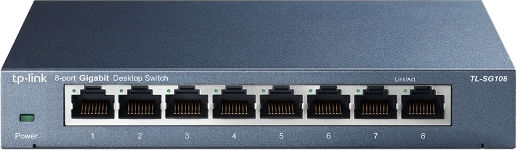TP-LINK TL-SG108 v9.4 Comutator Negestionat L2 cu 8 Porturi Ethernet