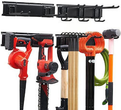 Organizator pentru unelte și scule Greutate maximă de încărcare 181 Kg 2 X Șine 5 X Cârlige Lungime 838 Mm Organizator pentru unelte și scule Greutate maximă de încărcare 181 Kg 2 X Șine 5 X Cârlige Lungime 838 Mm