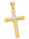 Senzio Belibasakis Men's Gold Cross 14K Without Chain