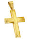 Senzio Belibasakis Men's Gold Cross 14K with Chain
