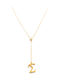 Gatsa Women's Gold Cross 9K with Chain