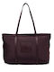 Damen Handtasche Burgundisch