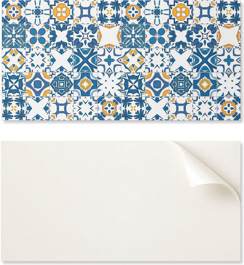 Printed Vinyl Tiles Ready for Installation Mosaic Designs Layout 6x60x30 Pcs
