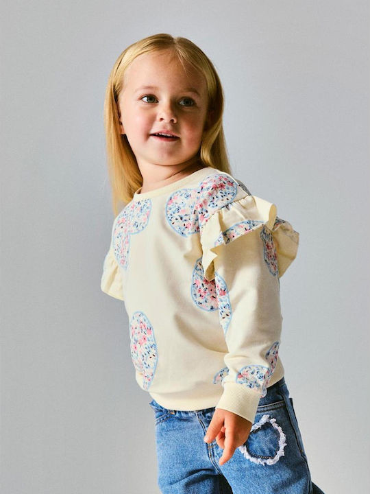 Name It Kids Sweatshirt Antique White
