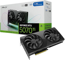 PNY PNY GeForce RTX 5070 Ti 16GB GDDR7 Doppel Slim OC Grafikkarte PNY PNY GeForce RTX 5070 Ti 16GB GDDR7 Doppel Slim OC Grafikkarte