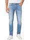 Finsbury Herren Jeanshose mit Skinny Anwendung Blau