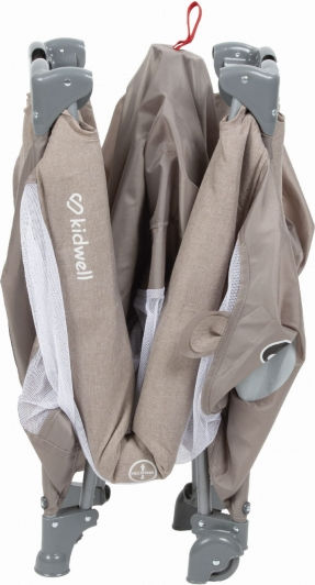 Kidwell Blissy Laufstall mit Wickeltisch & Mit Matratze Beiges