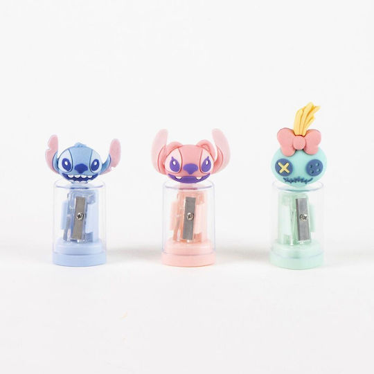 Disney Stitch Assorted Pencil Sharpener Container 24 Τεμ