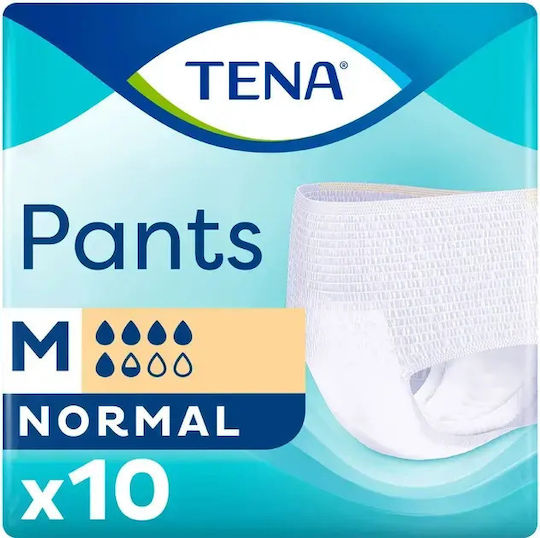Tena Normal Πάνες Βρακάκι Ακράτειας Medium 10τμχ