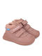 Anatomic Leather Kids Ankle Boots Pink