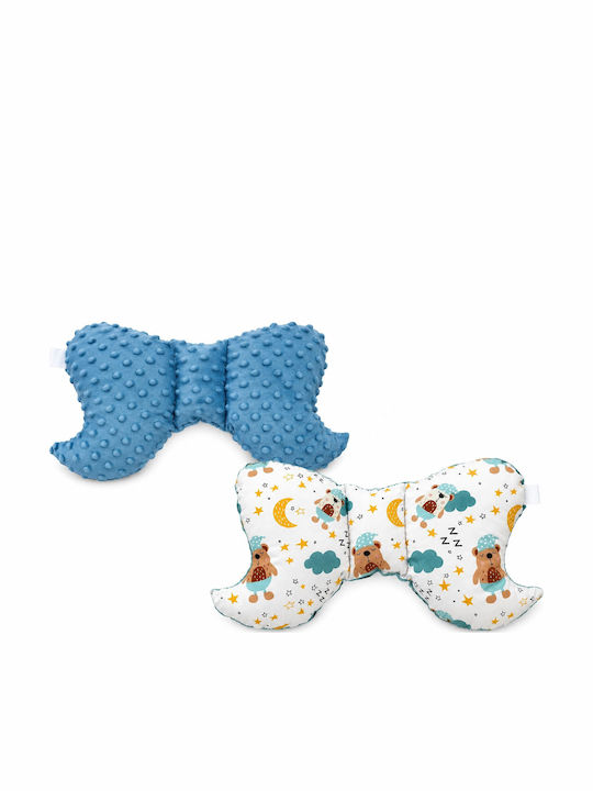 Maboo Παιδικό Διακοσμητικό Μαξιλάρι Sleepy Bears Διπλής Όψης 35x21εκ.