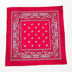 Bandana Paisley Rot 70x70cm 13299-rot