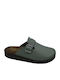 Anatomic Leather Clogs Women's Slippers Green