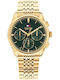 Tommy Hilfiger Empire Men's Watch Chronograph Battery with Gold Metal Bracelet