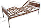 Mobiak Manual Polyhedron Hospital Bed with Back...