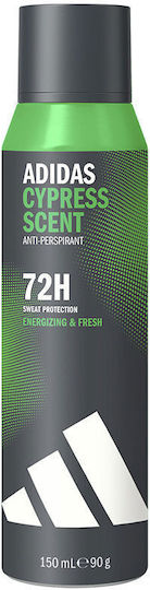 adidas Cypress Scent Αποσμητικό 72h σε Spray 150ml