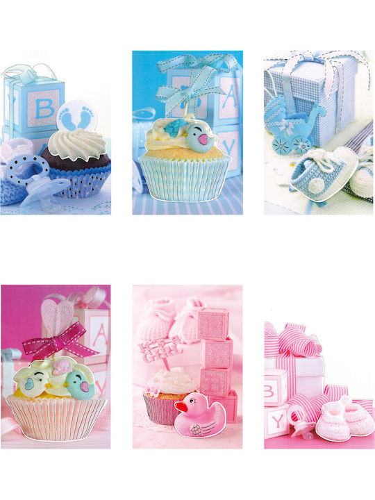 Lebez 3d Newborn Greeting Card Portofel Pentru Copii Auriu