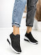 Adidași Flatforms Pentru Femei Negri