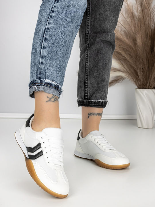 Kalapod Adidași Flatforms Pentru Femei Albi