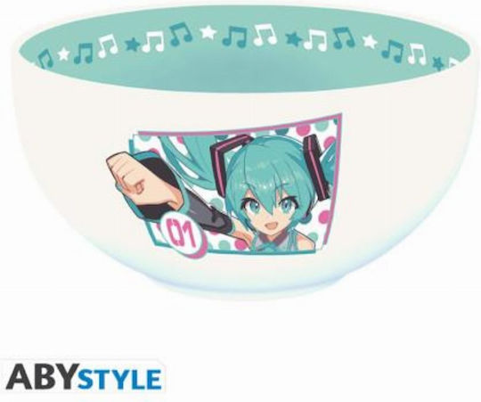 Abysse Vocaloid - Hatsune Miku Round Ceramic Serving Bowl