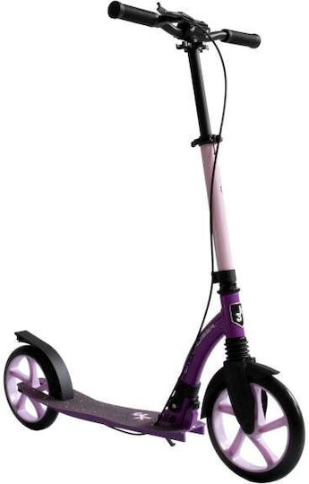 Athlopaidia Kids Foldable 2-Wheel Scooter Purple