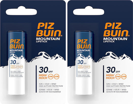 Piz Buin Lip Balm Set Für Herren SPF30 2 x 4,9 g
