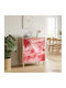 Aachen Wooden Chest of Drawers with 3 Drawers Pink 66x36.5x75cm
