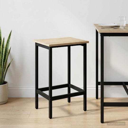 Barhocker Hölzernes Braune 40x32x64cm
