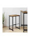 Barhocker Hölzernes Braun 40x32x64cm